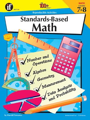 cover image of Standards-Based Math, Grades 7 - 8